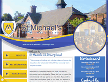 Tablet Screenshot of howebridgestmichaels.co.uk